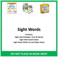 Sight Words storytime kit