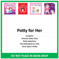 Potty for her storytime kit