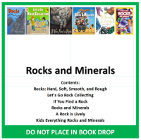 Rocks & minerals storytime kit